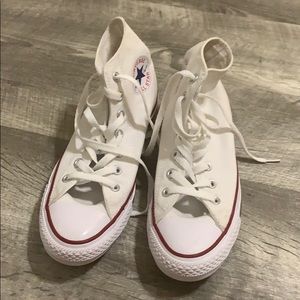 White Converse Chuck Taylor All Star Hi Sneaker